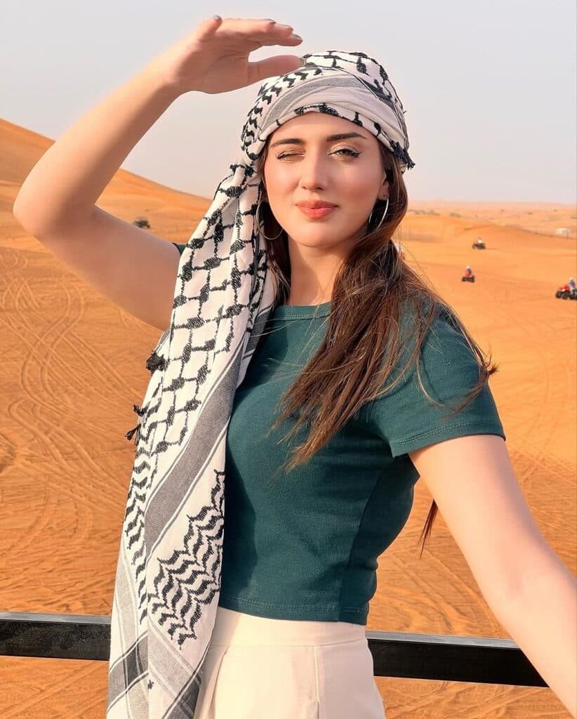 Jannat Mirza's Recent Dubai Travel